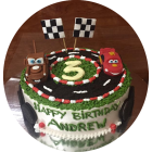 Mc Queen & Mater Truck Cake